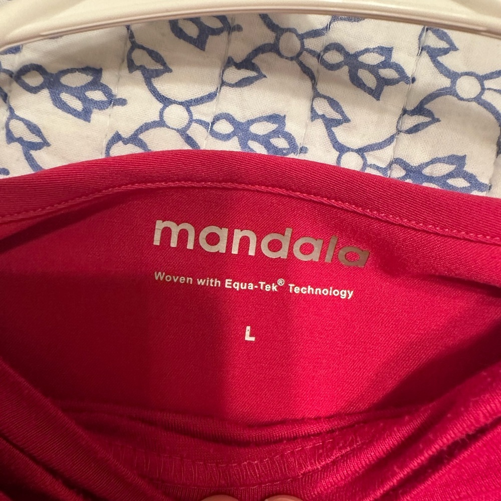 Mandala Raspberry Scrub Set Large - image 3